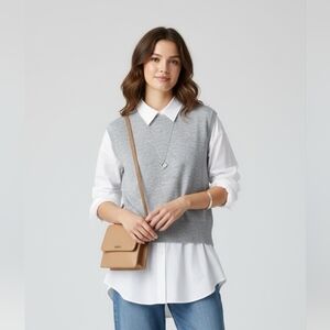 Jachs Girlfriend NY Women's Knit Vest Size Medium